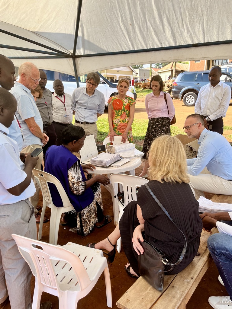 A visit to Africa Medical and Behavioural Sciences Organization (AMBSO) in February 2024. Photo: Kseniya Hartvigsson.