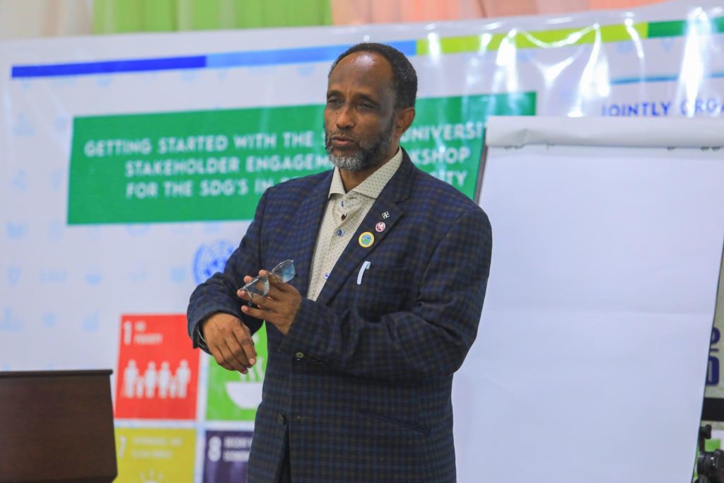 Prof Hassan Nor, Project Lead Team member for Building Capacity for Sustainable Development in Fragile States project (SDGCap)